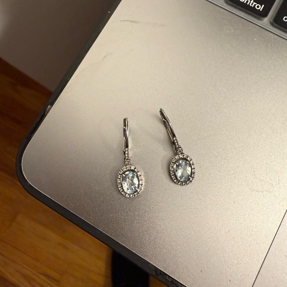 Sterling Silver Gem earrings